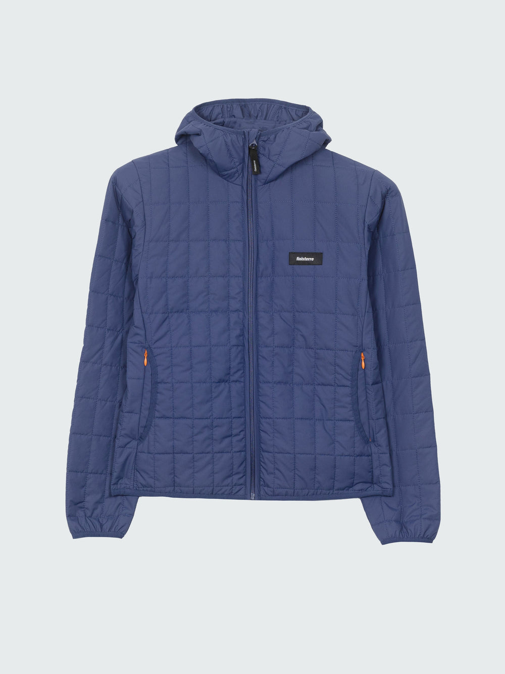 Insulated Hooded Jacket in Navy - Firecrest