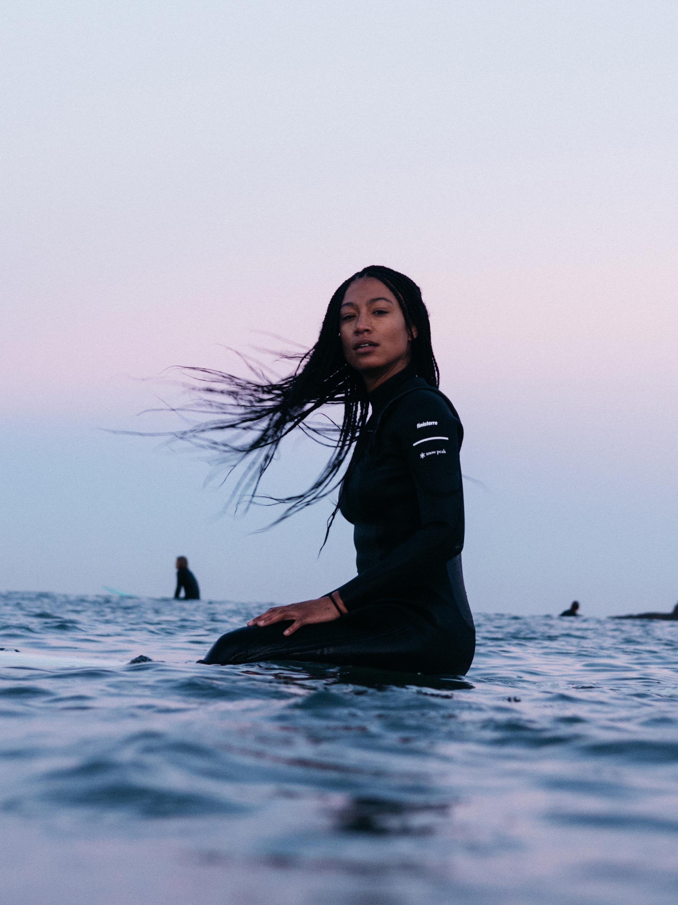 Snow Peak + Finisterre Natural Rubber 3.5/2.5mm Chest Zip Wetsuit