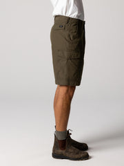 Organic Cotton Cargo Shorts in Olive - Clipper
