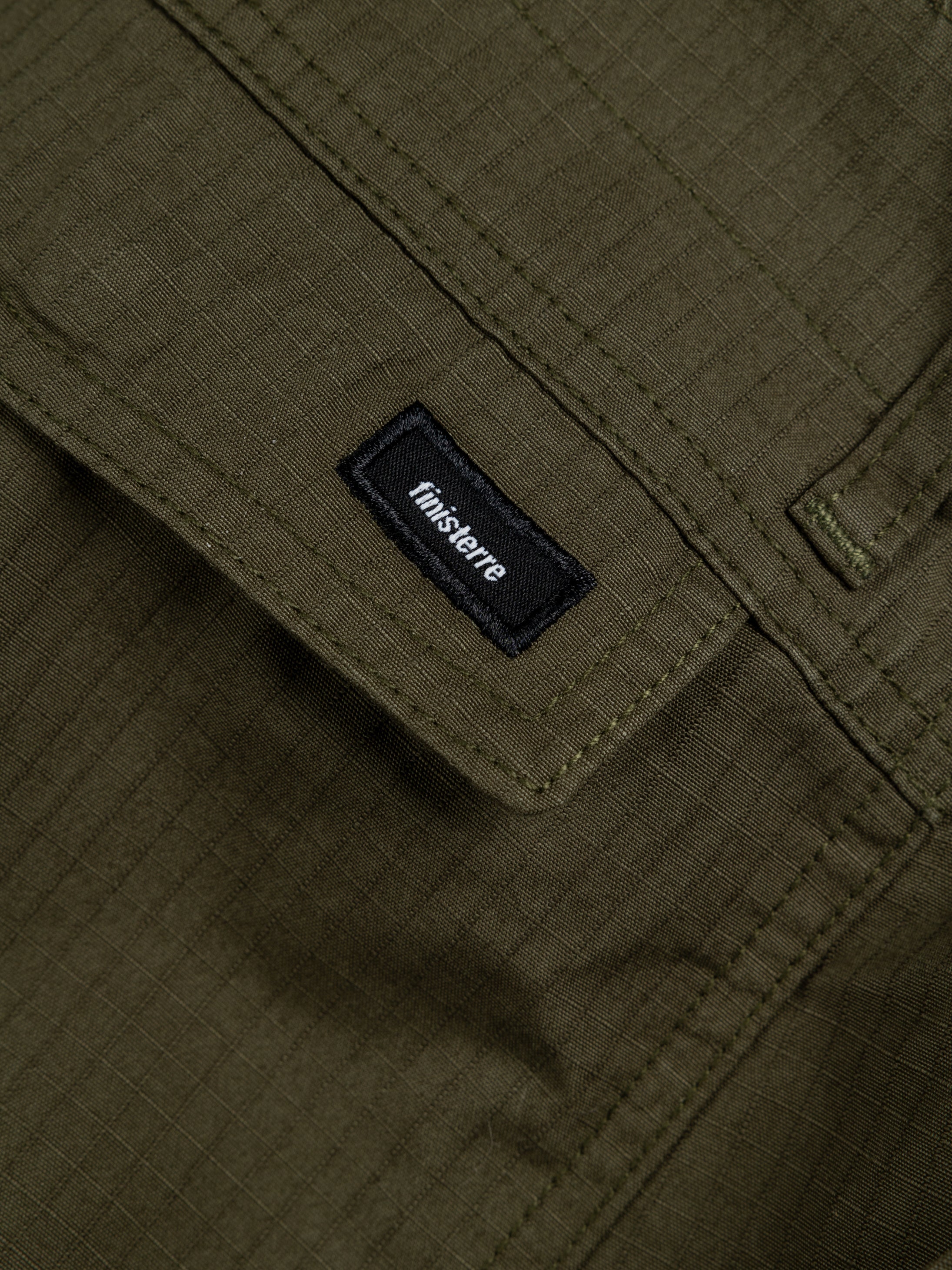 Organic Cotton Cargo Shorts in Olive - Clipper
