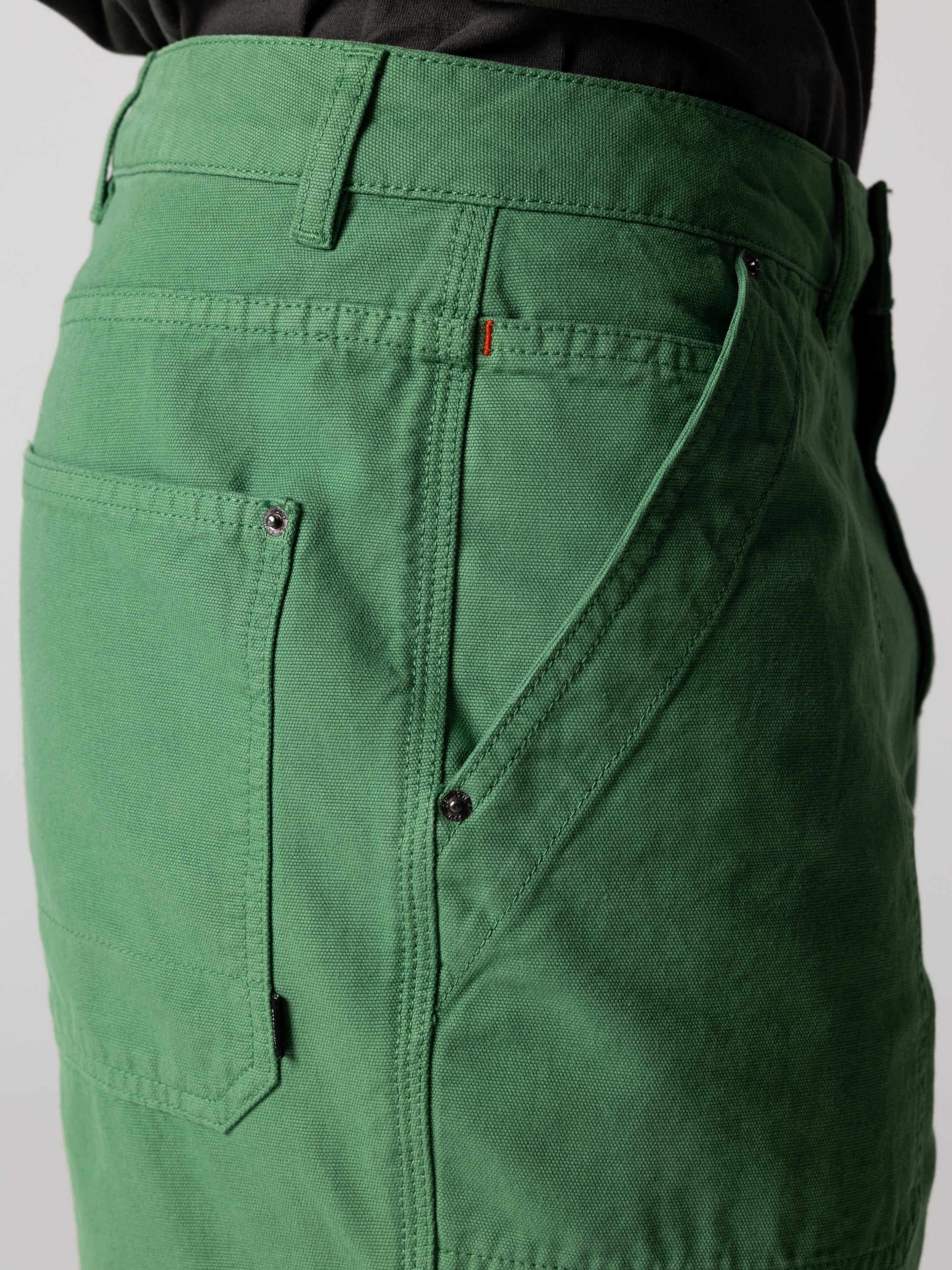Organic Cotton Short in Green - Basset