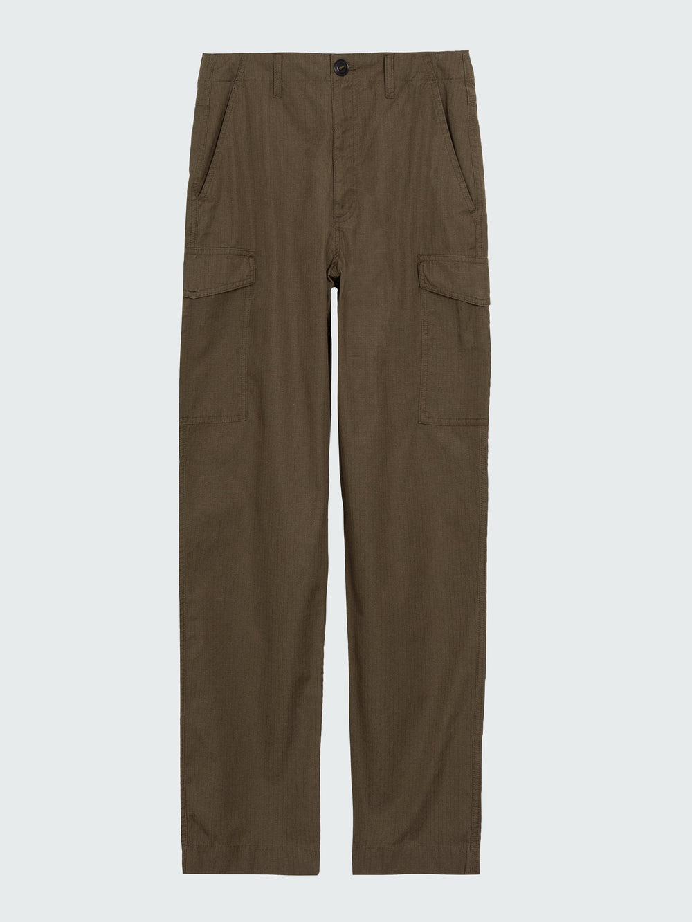 Organic Cotton Cargo Trouser in Olive - Clipper