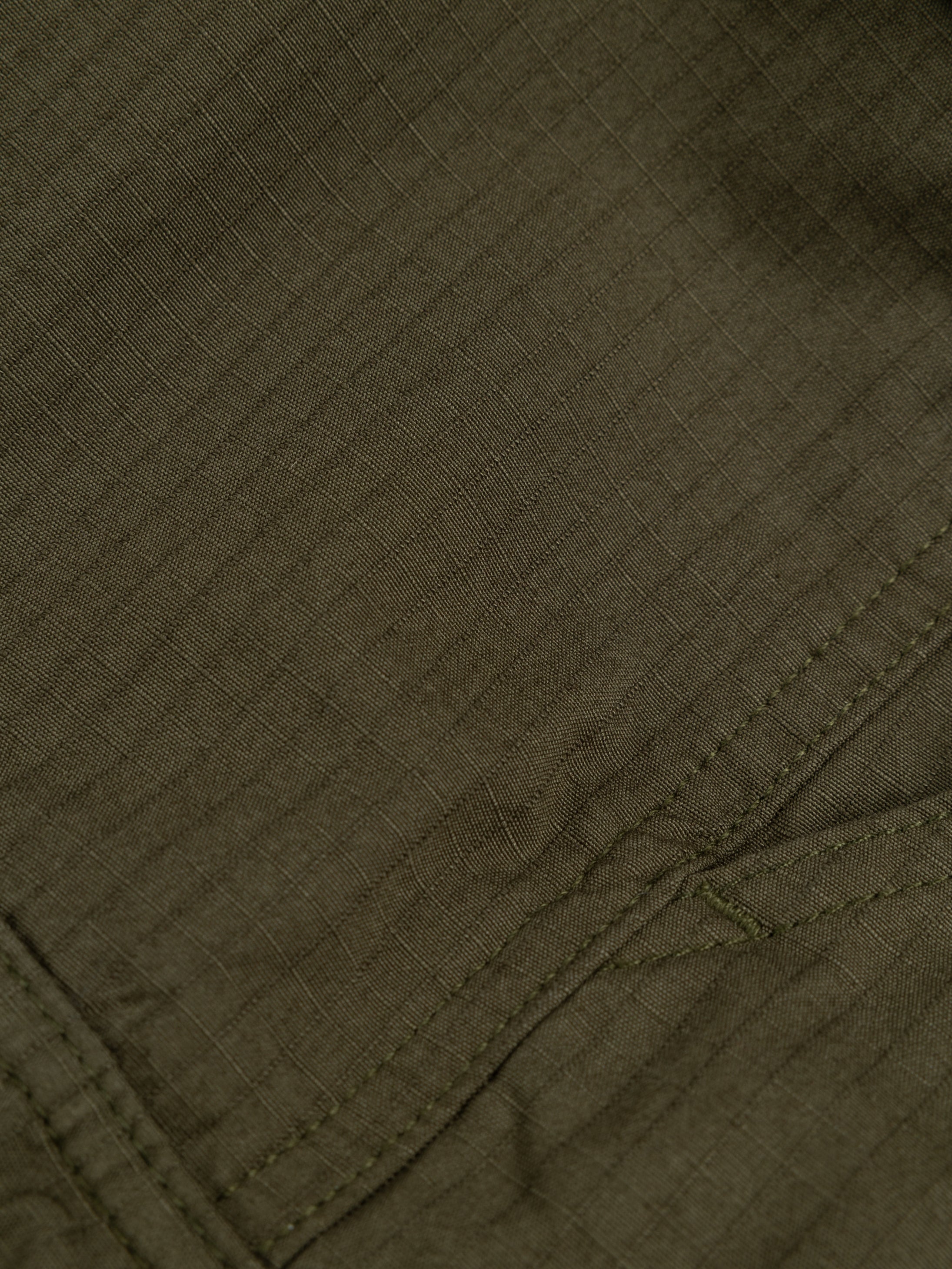 Organic Cotton Cargo Trouser in Olive - Clipper