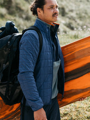 Insulated Jacket in Navy - Firecrest