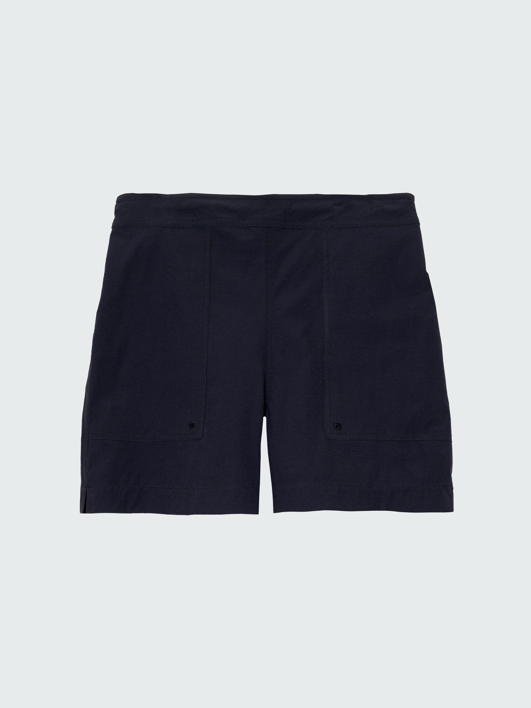 Recycled Hybrid Short in Black - Walker