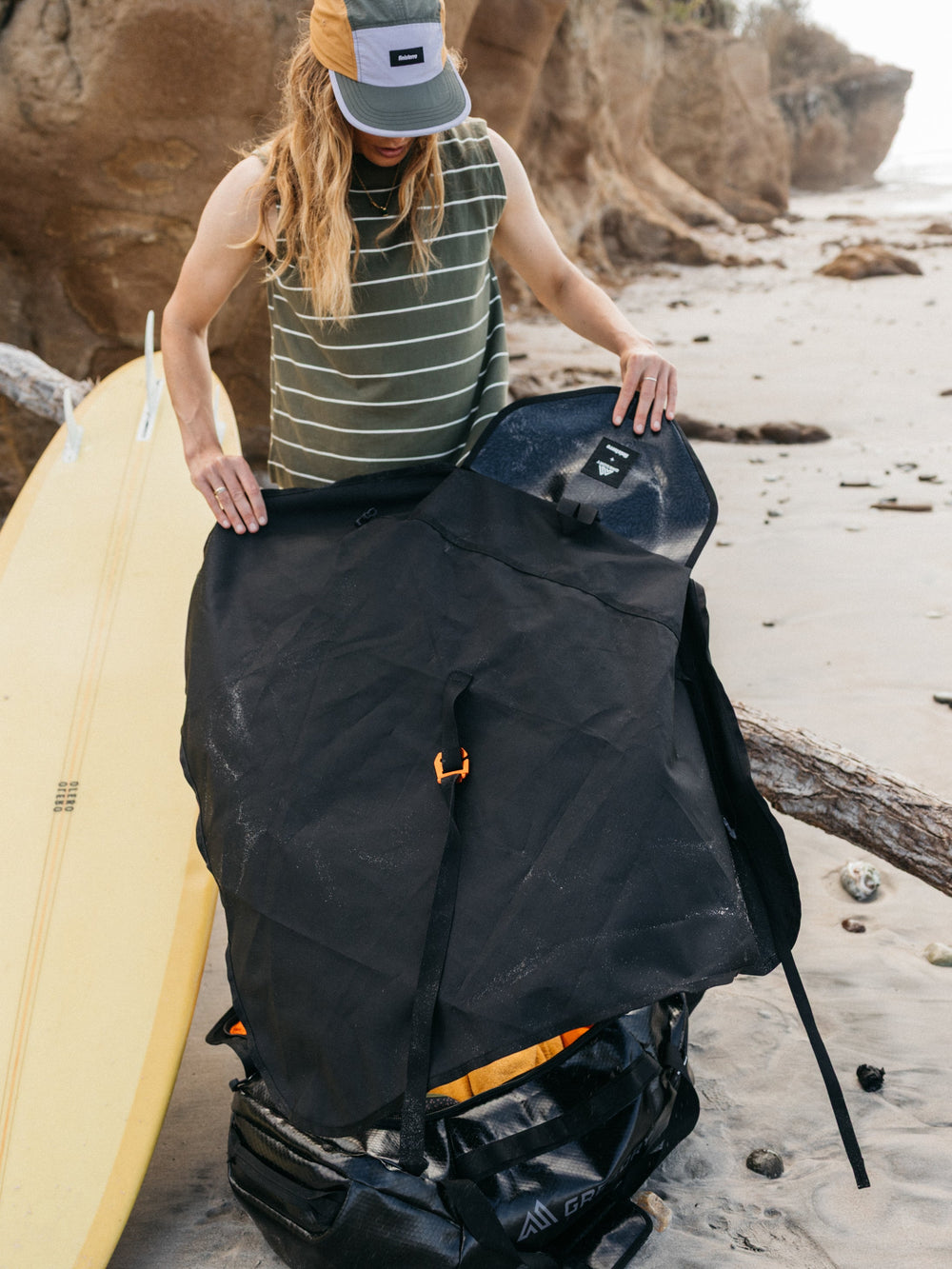 Gregory + Finisterre 60L Duffle Bag - Alpaca