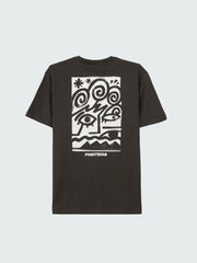 Organic Cotton T-Shirt in Black - Factory Surf