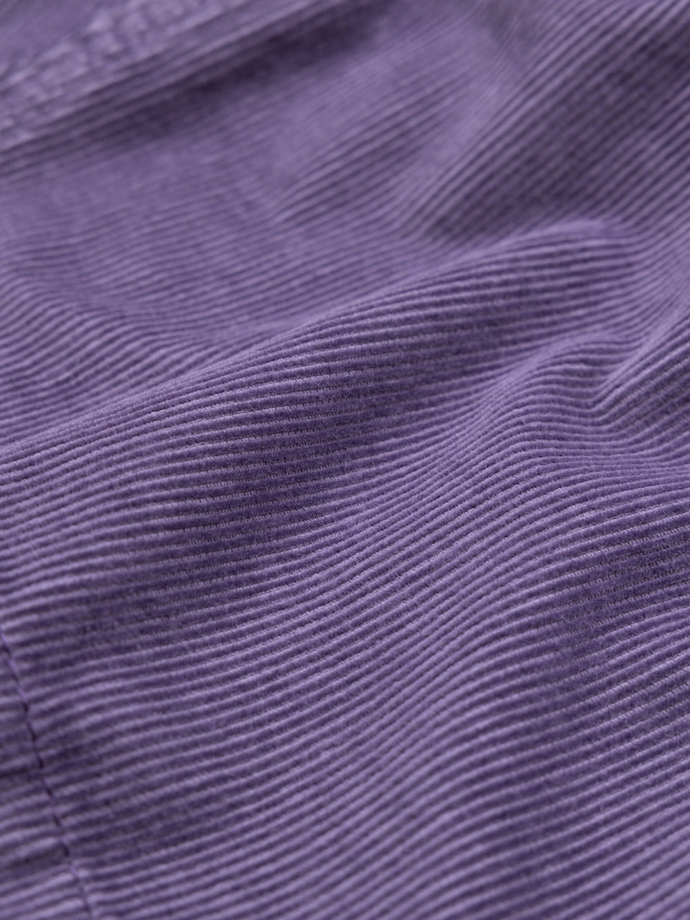 Organic Cotton Cord Shirt in Purple - Jetty