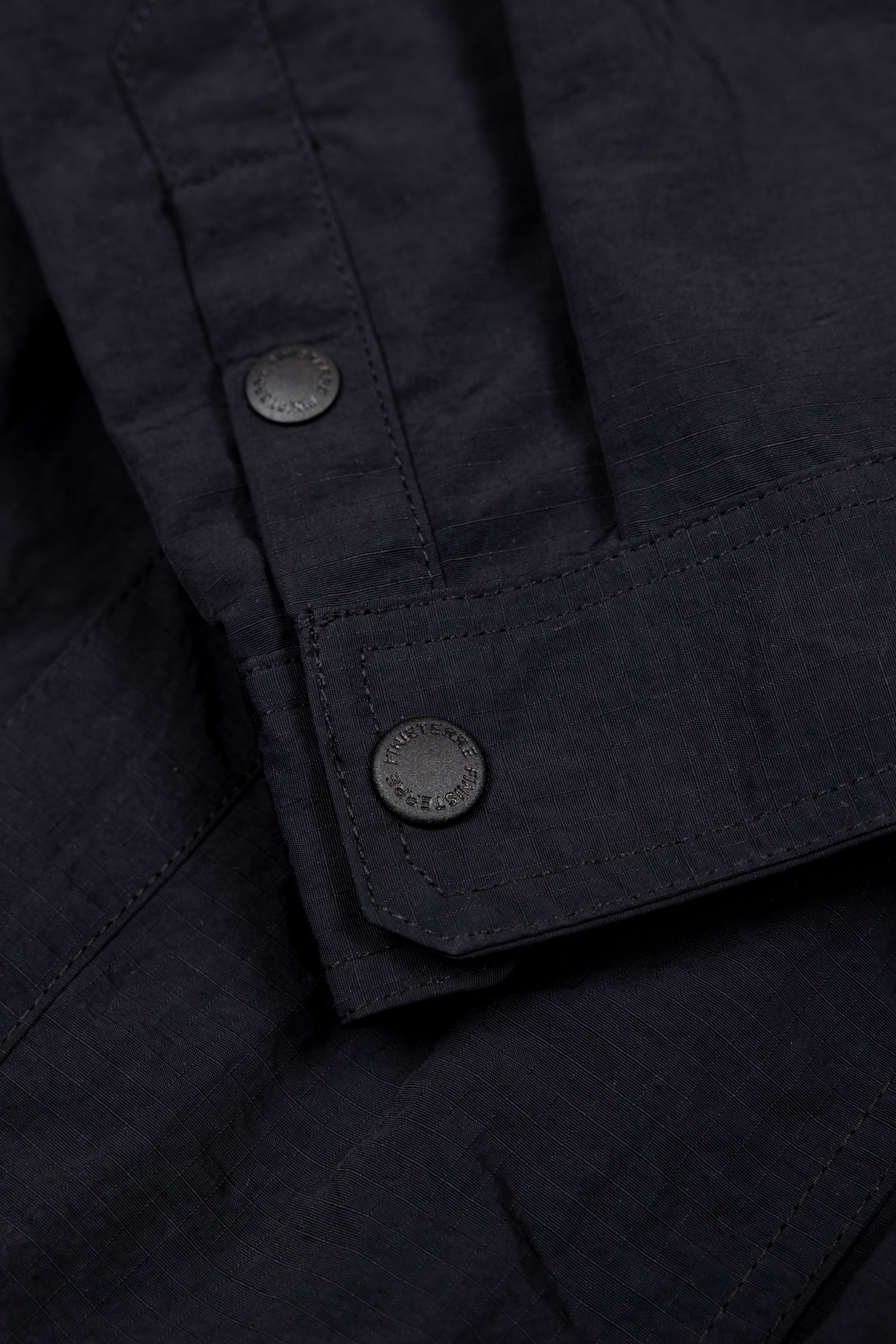Recycled Long Sleeve Shirt in Black - Wander