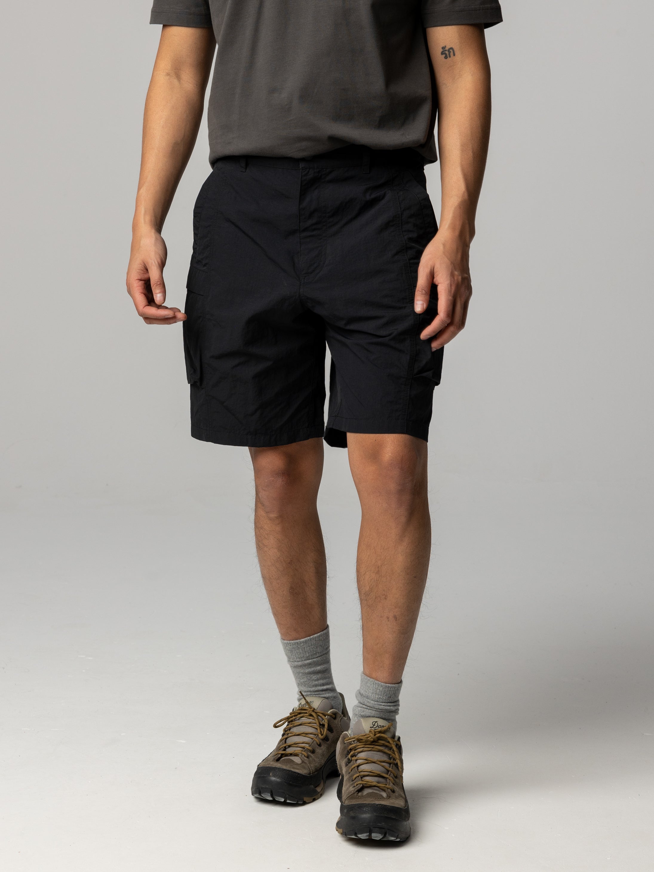Recycled Shorts in Black - Wander