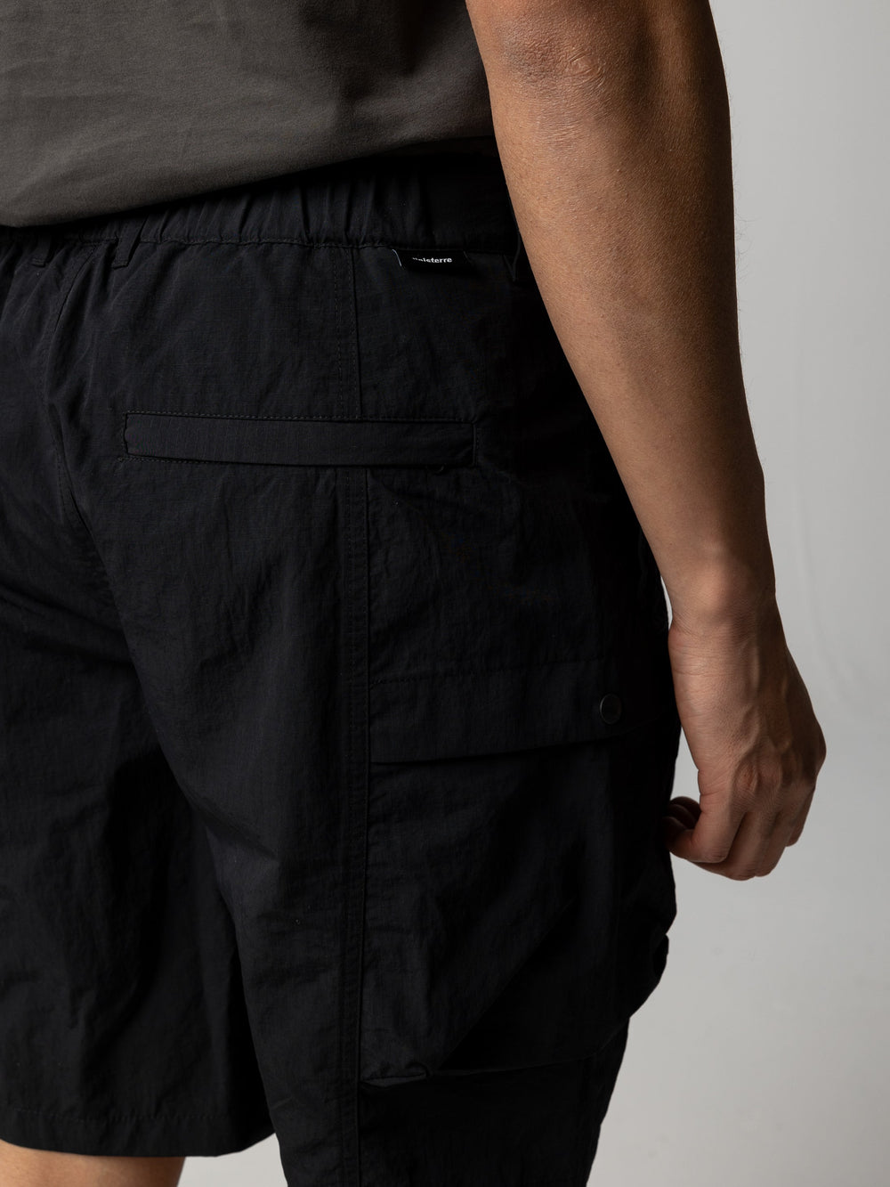 Recycled Shorts in Black - Wander