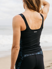 Aurora Tankini Top (Fresh Tonal Print)