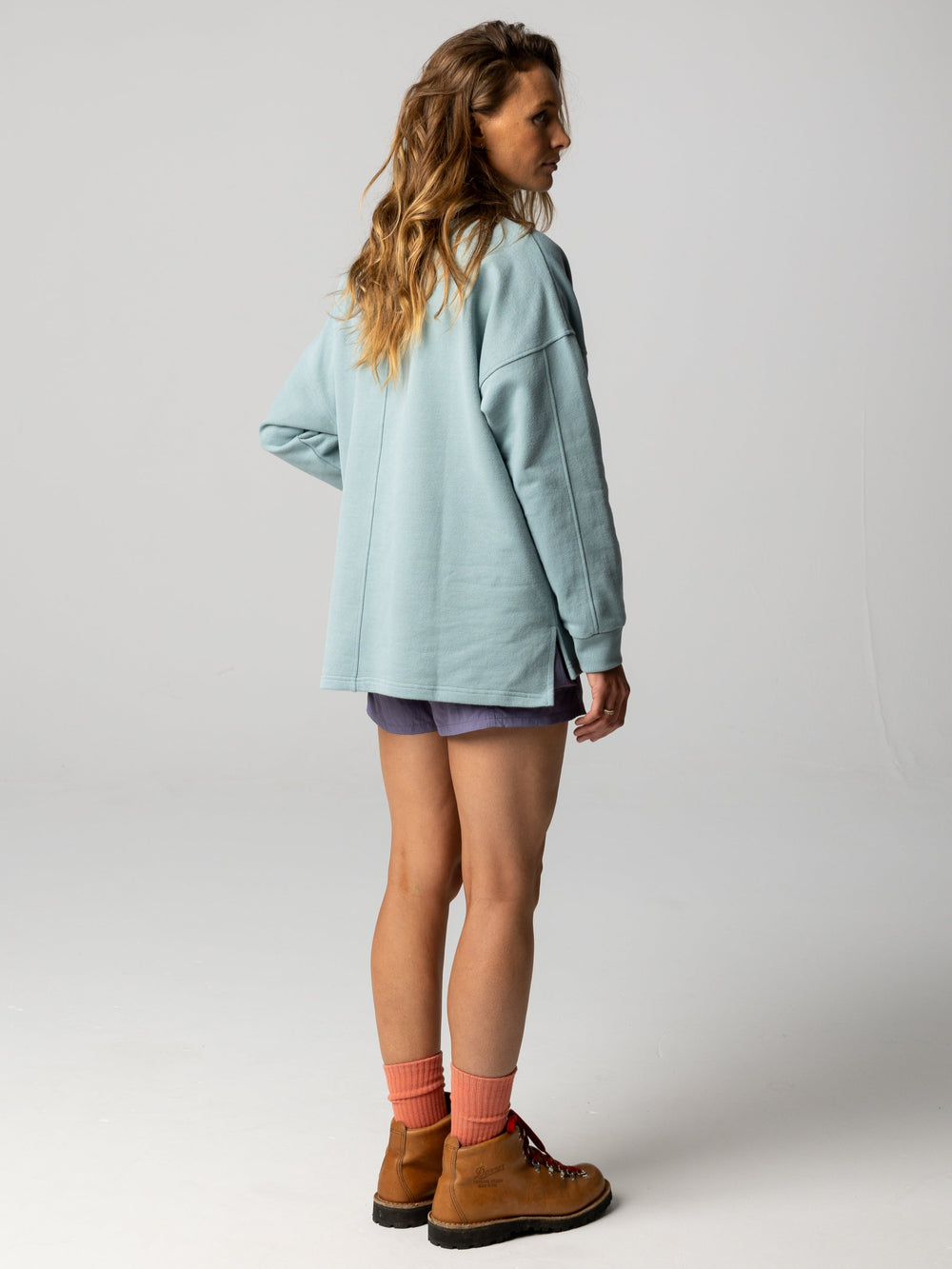 Vintage Inspired Blue Stone Sweatshirt - Awen
