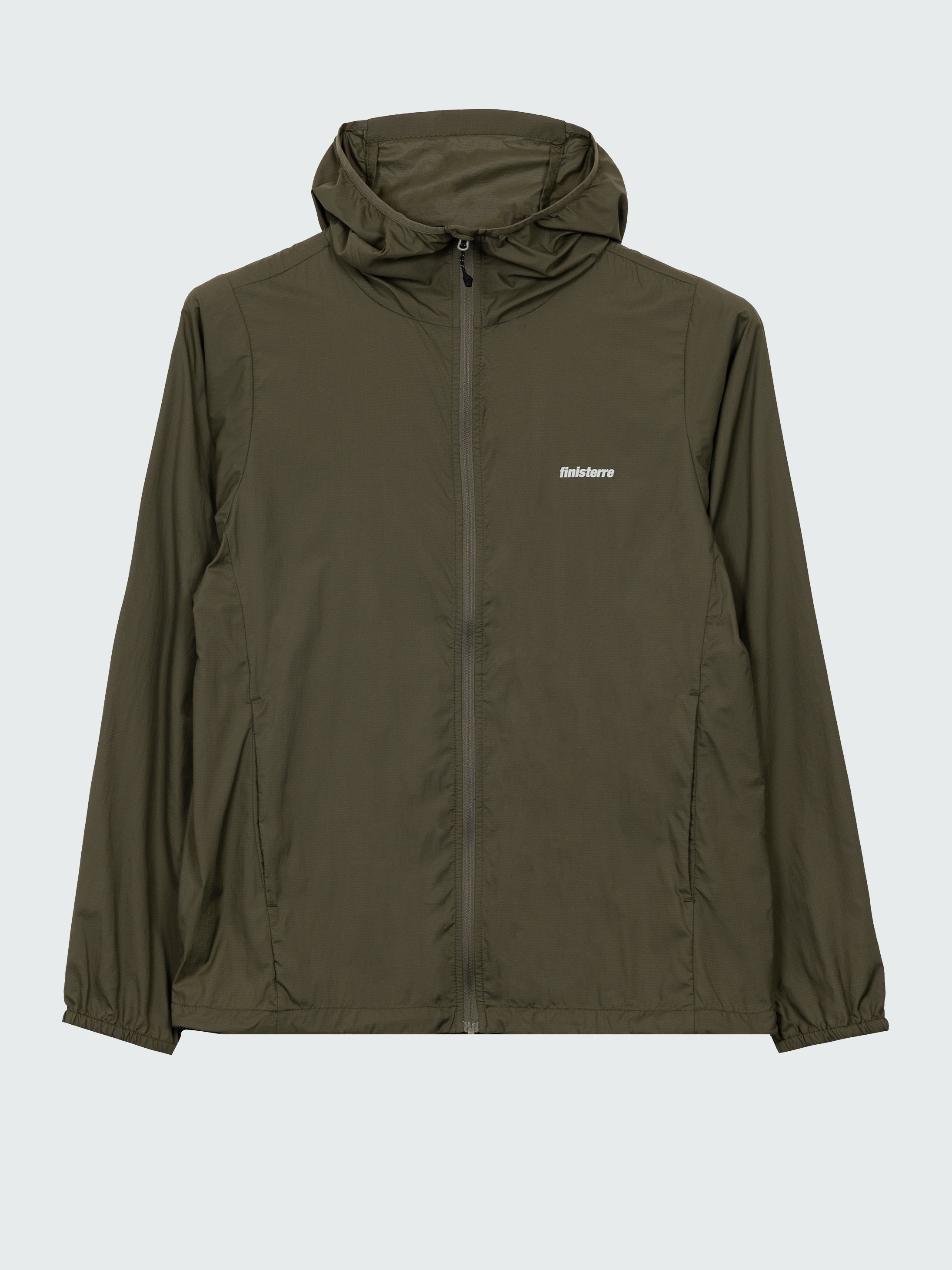 Recycled Windcheater Jacket in Olive - Forecast