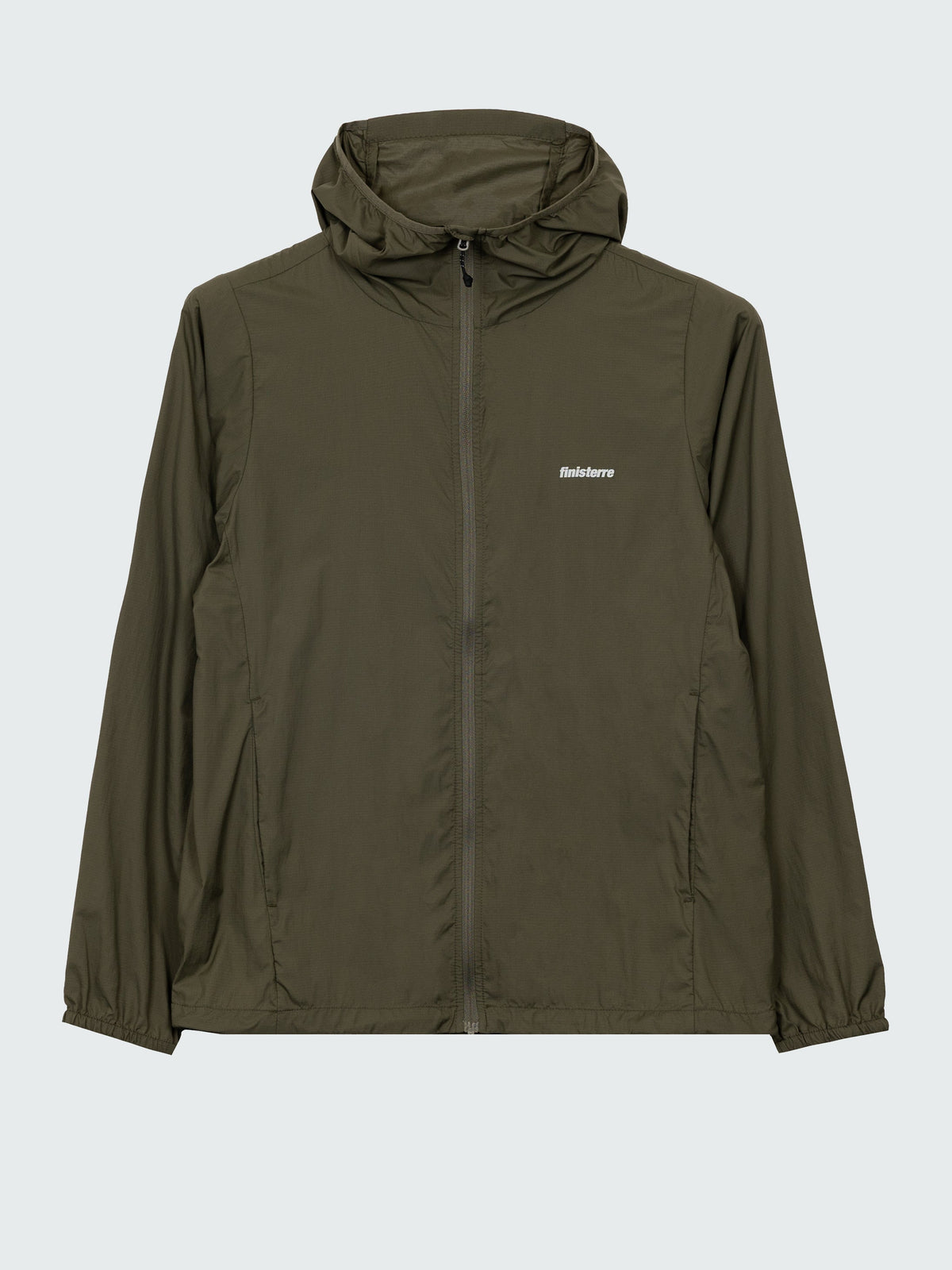 Recycled Windcheater Jacket in Olive - Forecast
