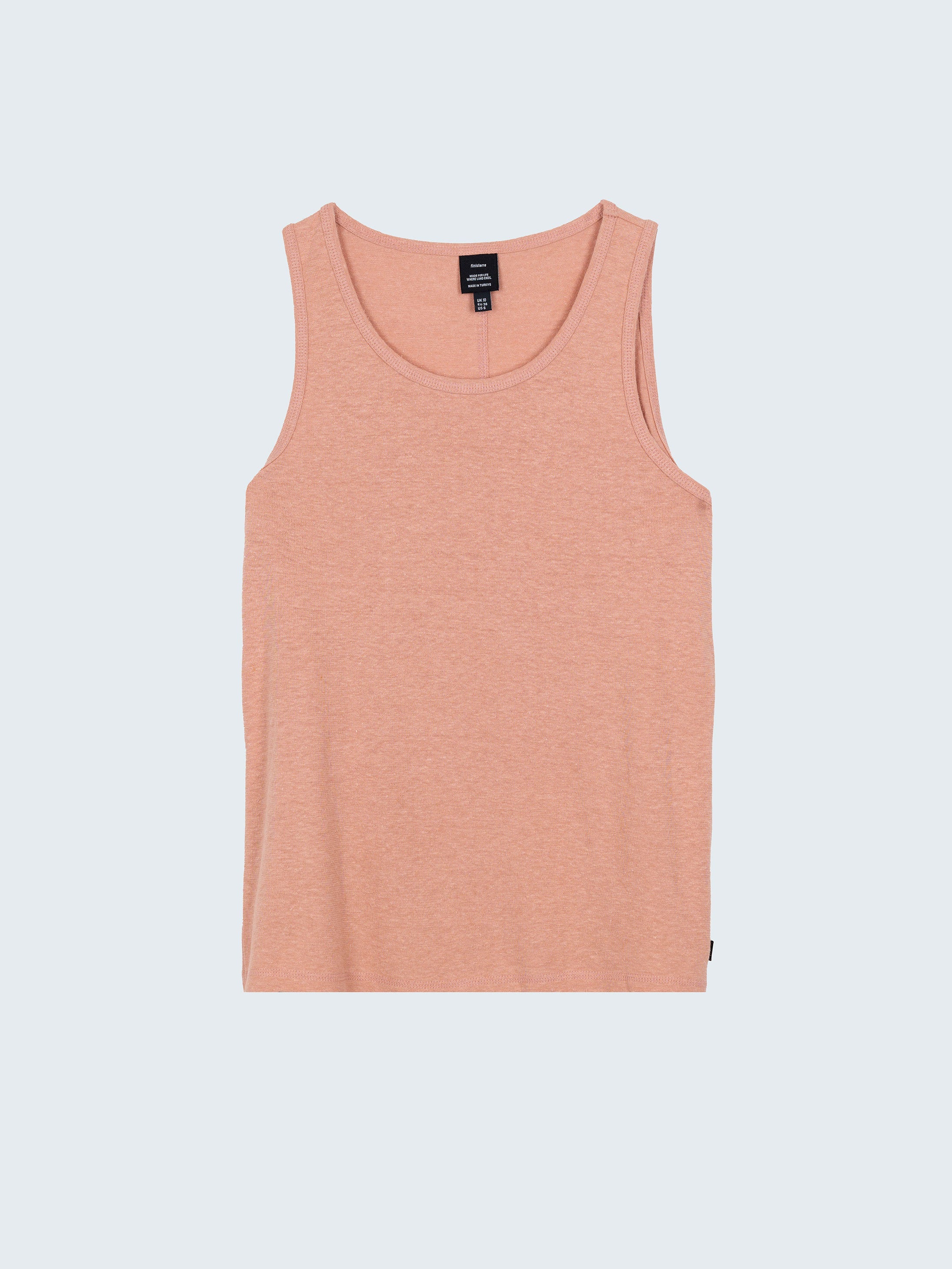 Hemp Vest in Clay - Riviera