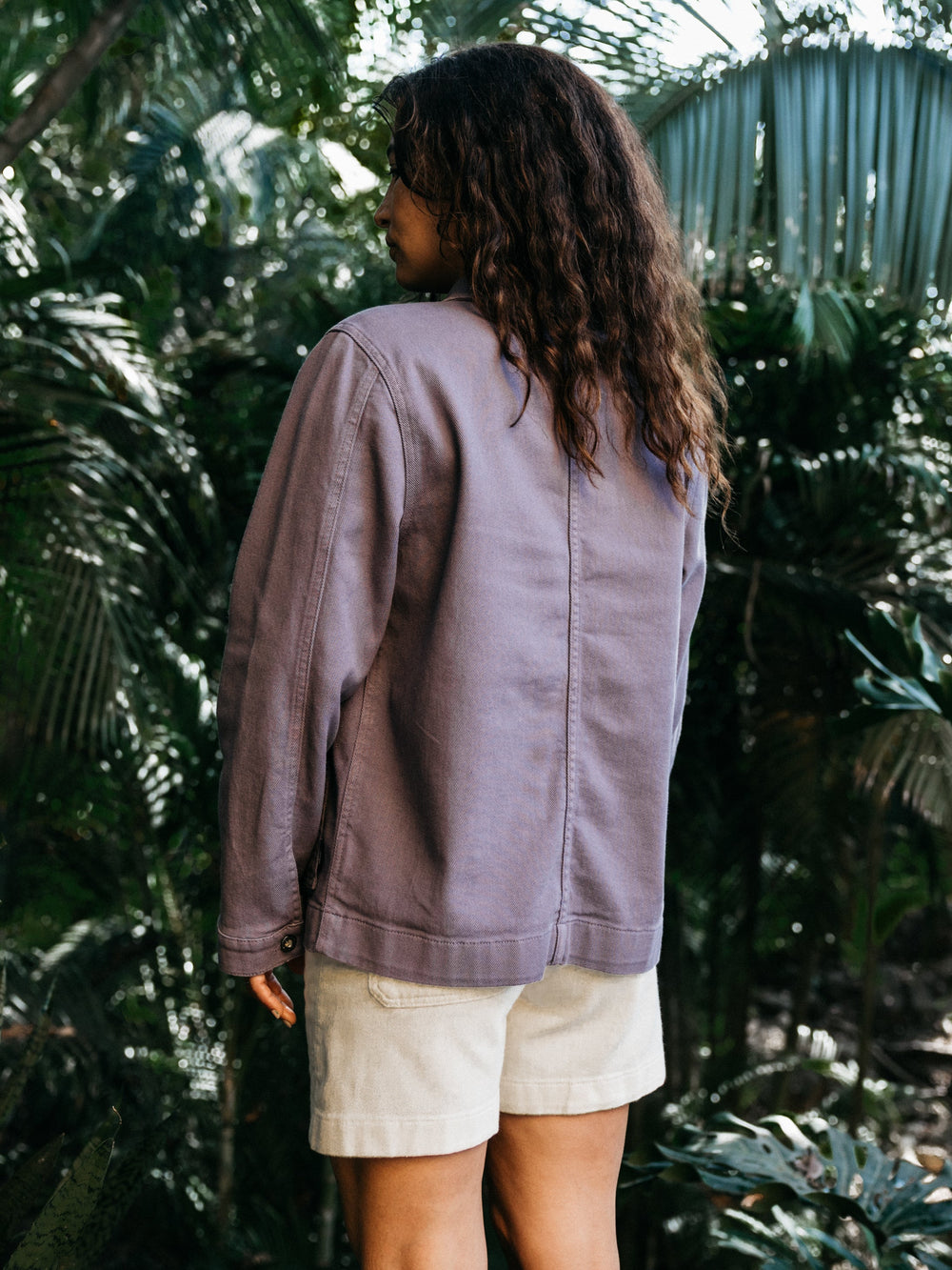 Yarrel Chore Jacket in Violet Sky