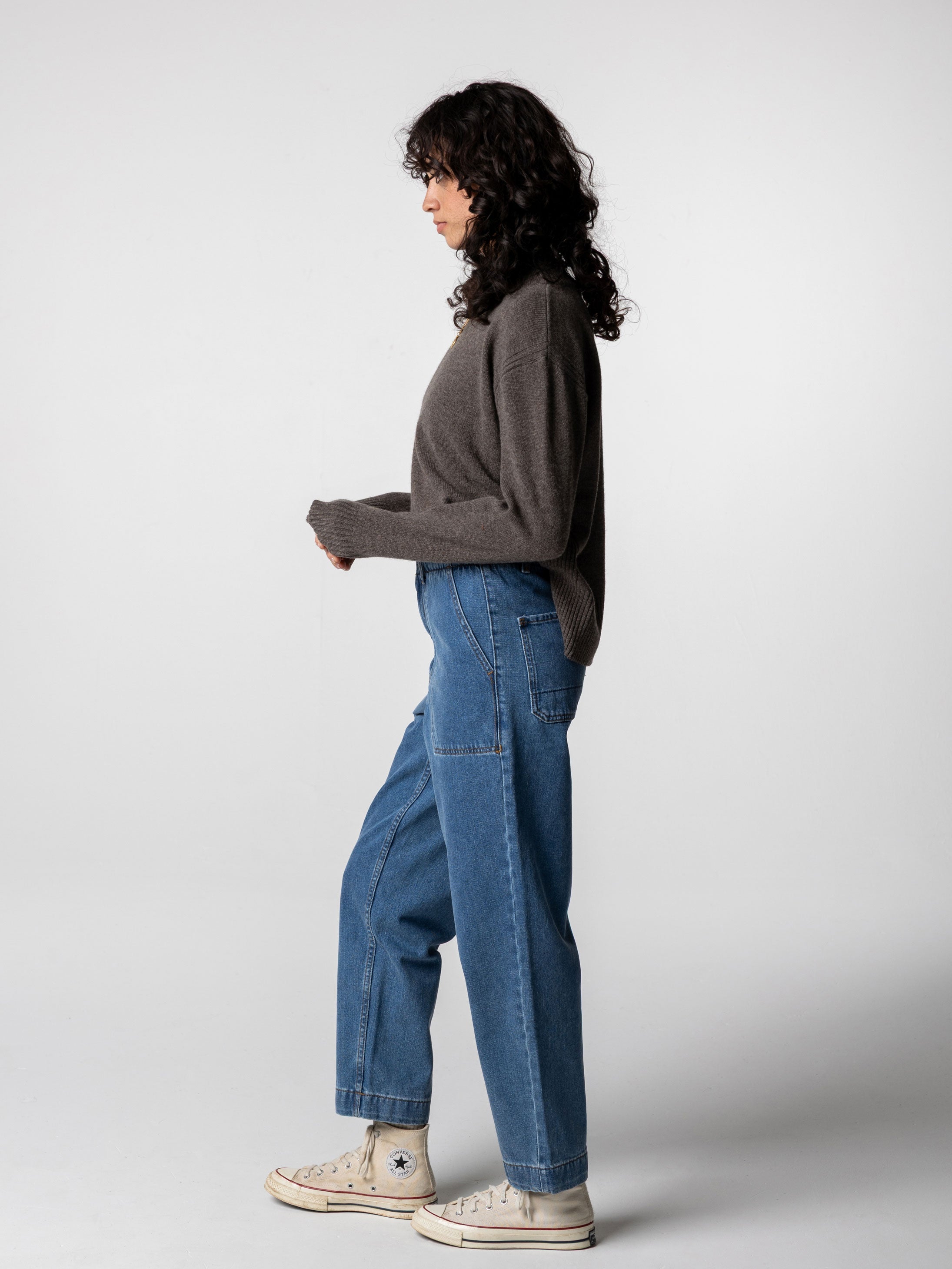 Yarrel Jean in Washed Indigo