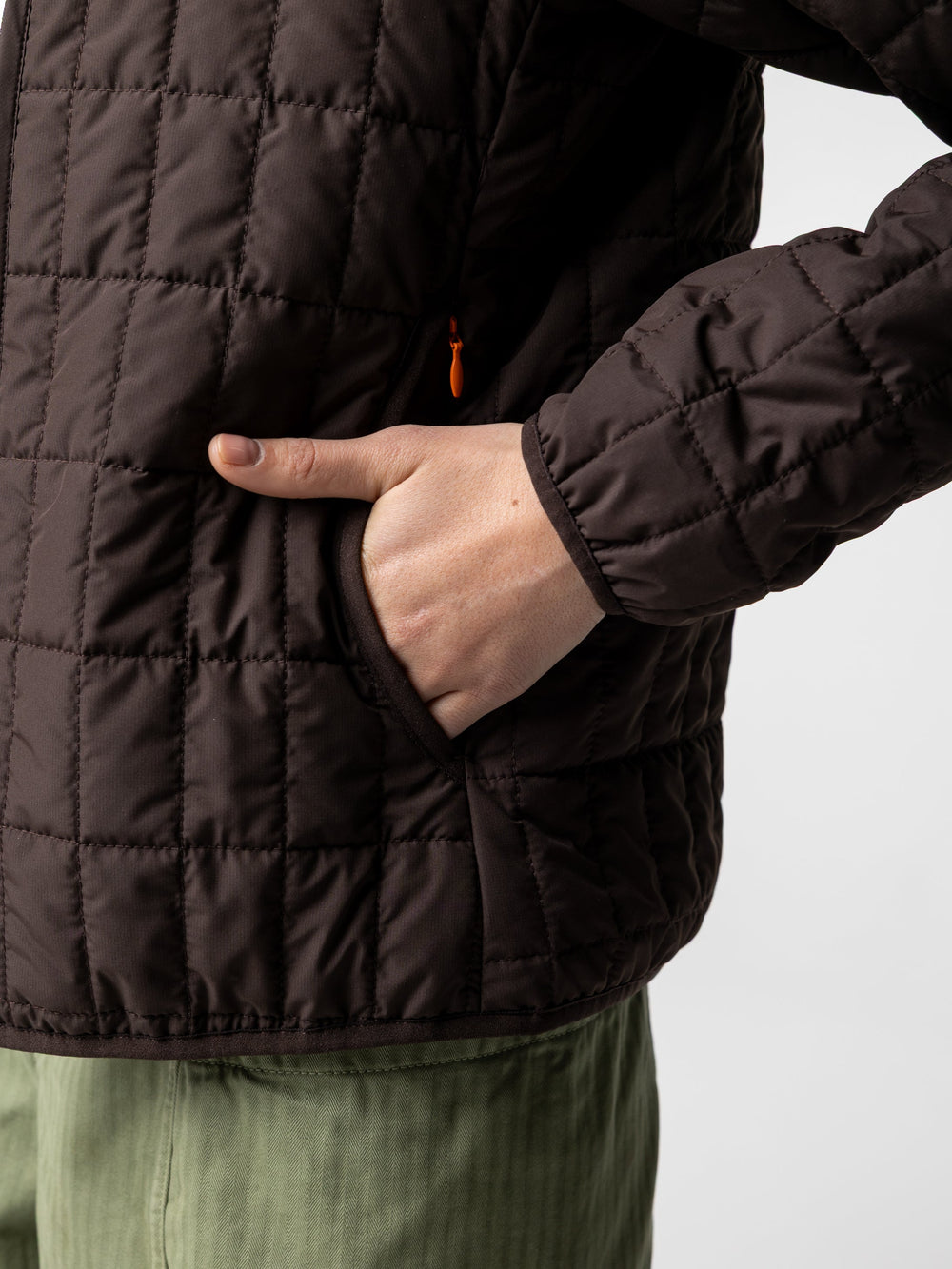 Insulated Jacket in Brown - Firecrest