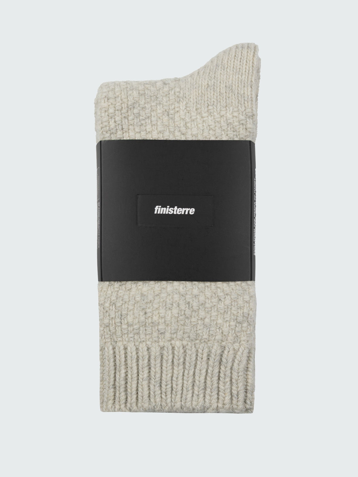 Recycled Wool Barents Wool Sock in Ecru