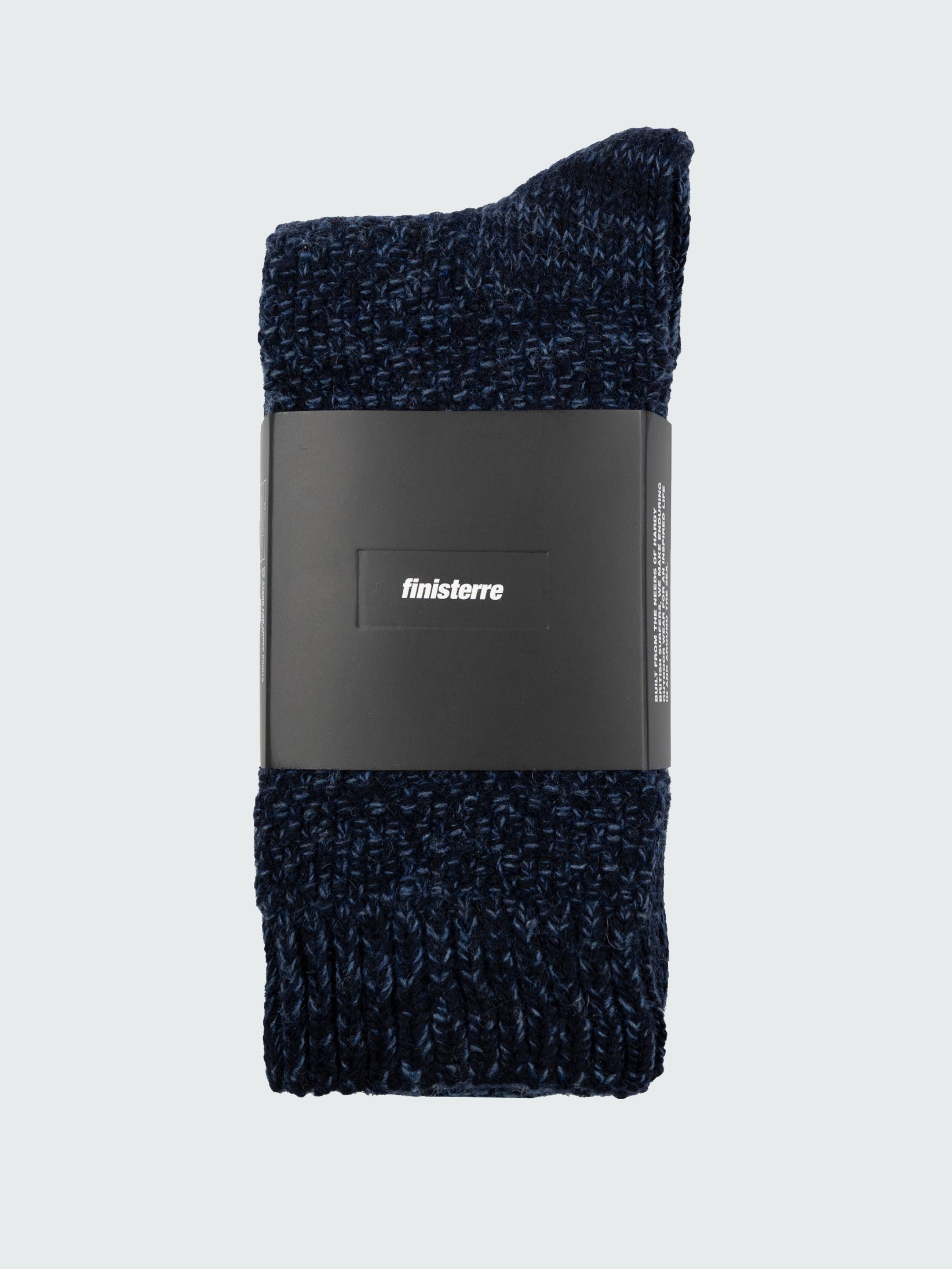 Recycled Wool Barents Wool Sock in Navy