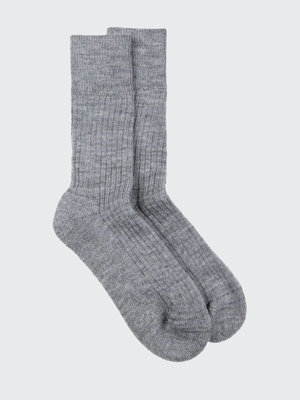 Ribbed Sock in Grey