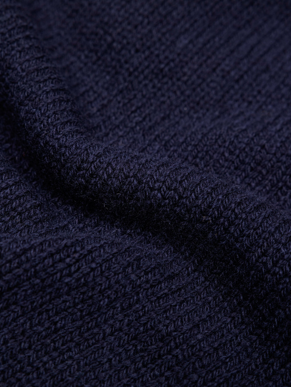 Wool Taran Jumper in Navy