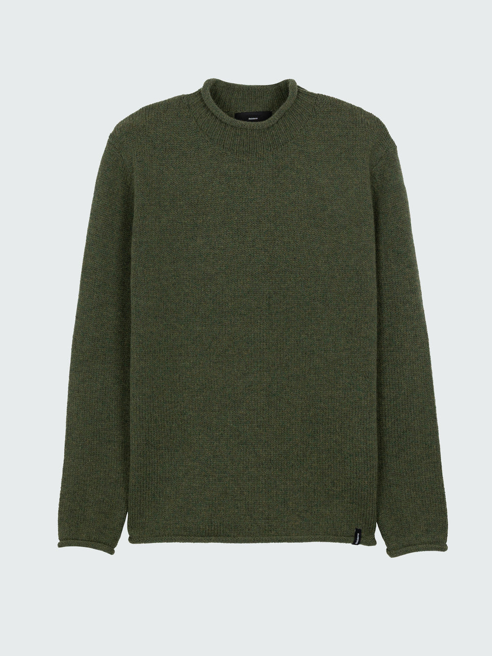 Wool Taran Jumper in Olive