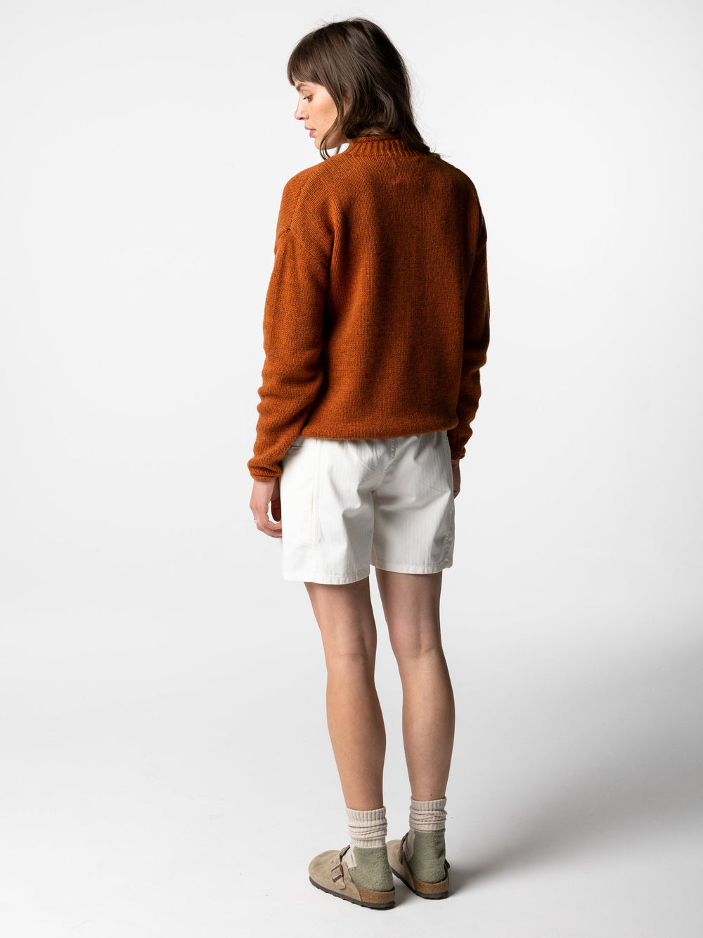 Wool Blend Jumper in Copper - Taran