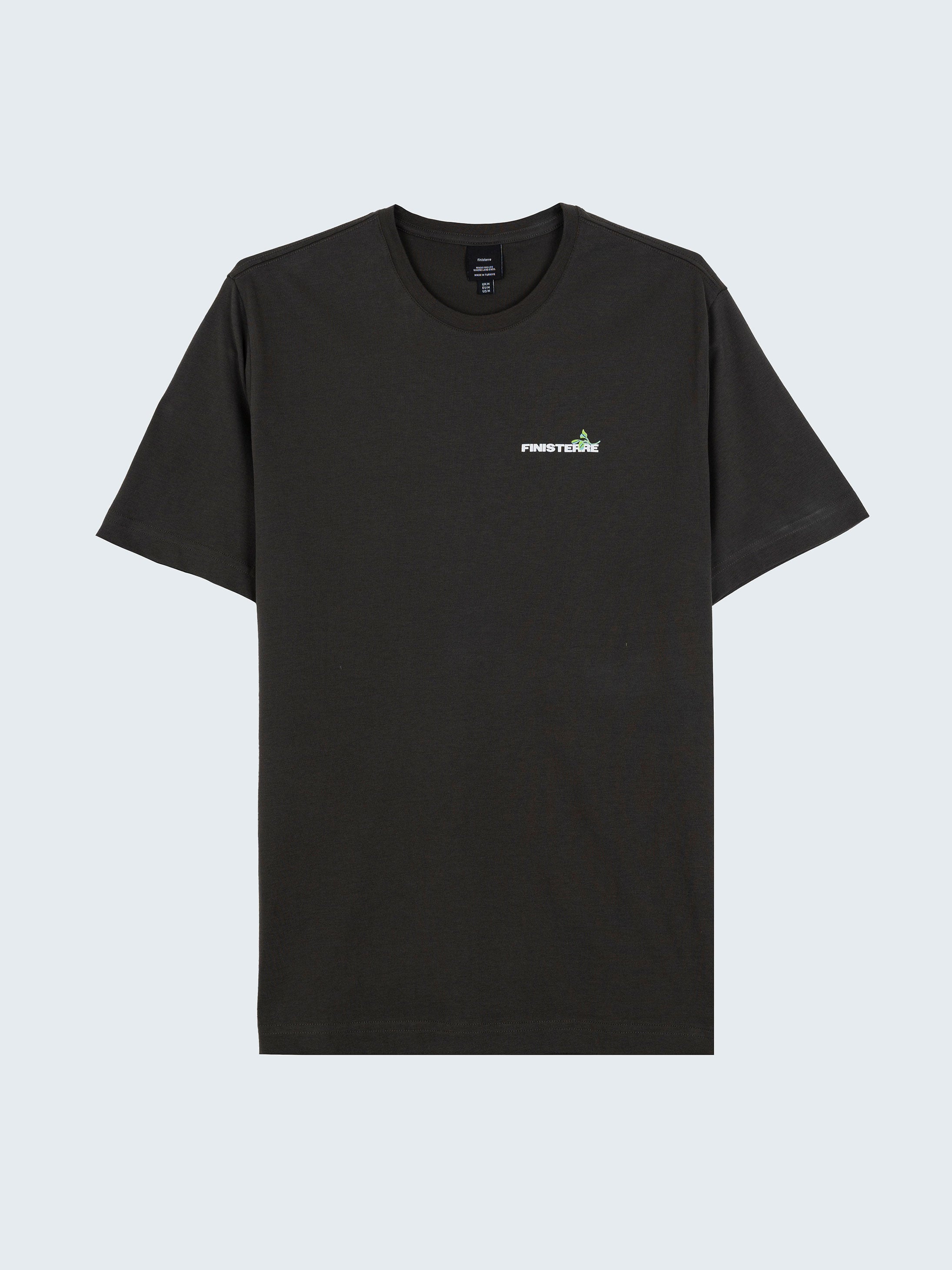 Organic Cotton T-Shirt in Raven - Fruits De Mer