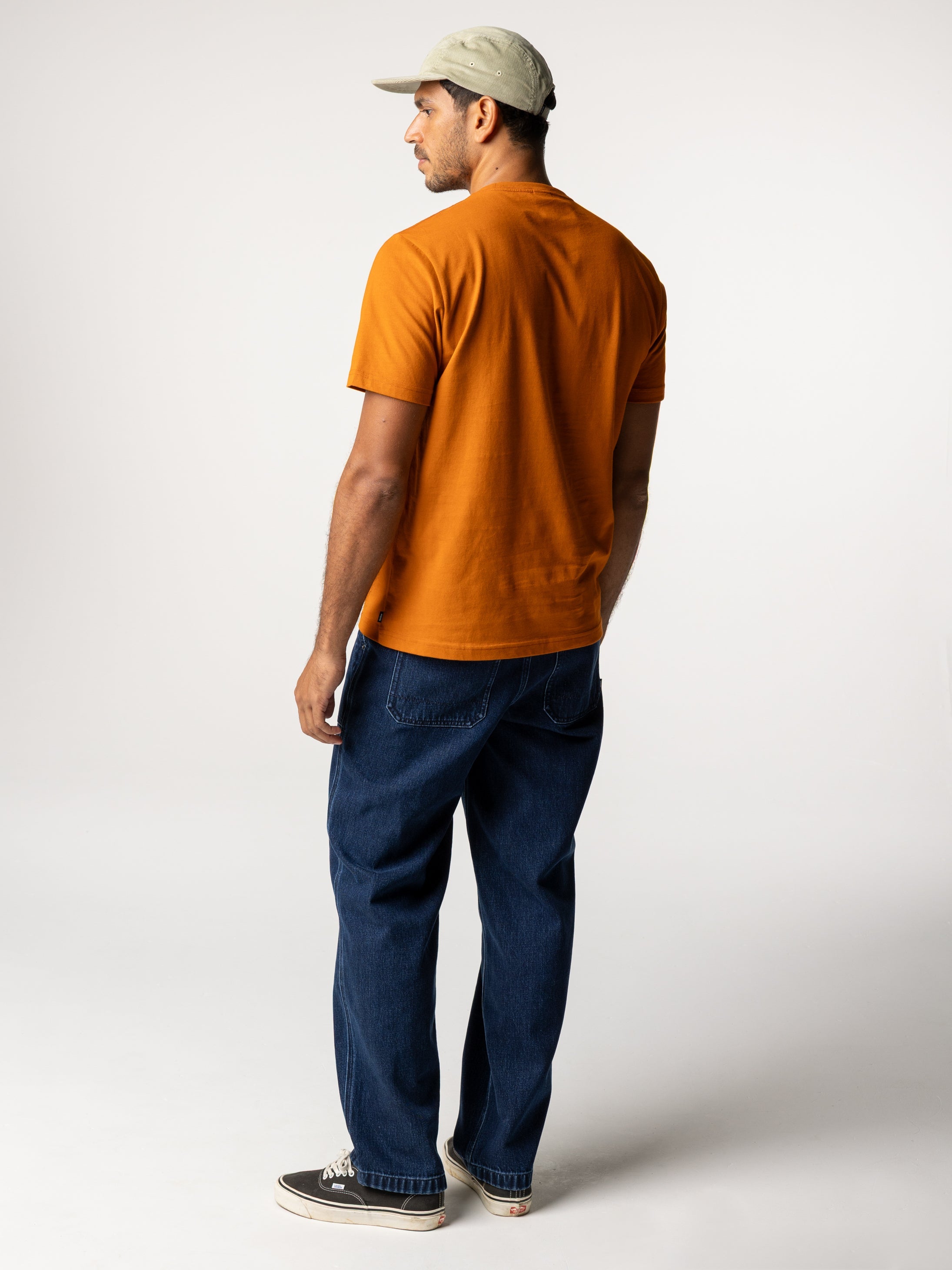 Organic Cotton T-Shirt in Copper - Harlyn