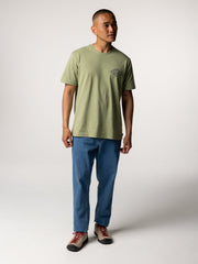 Diamond Logo Tee in Green