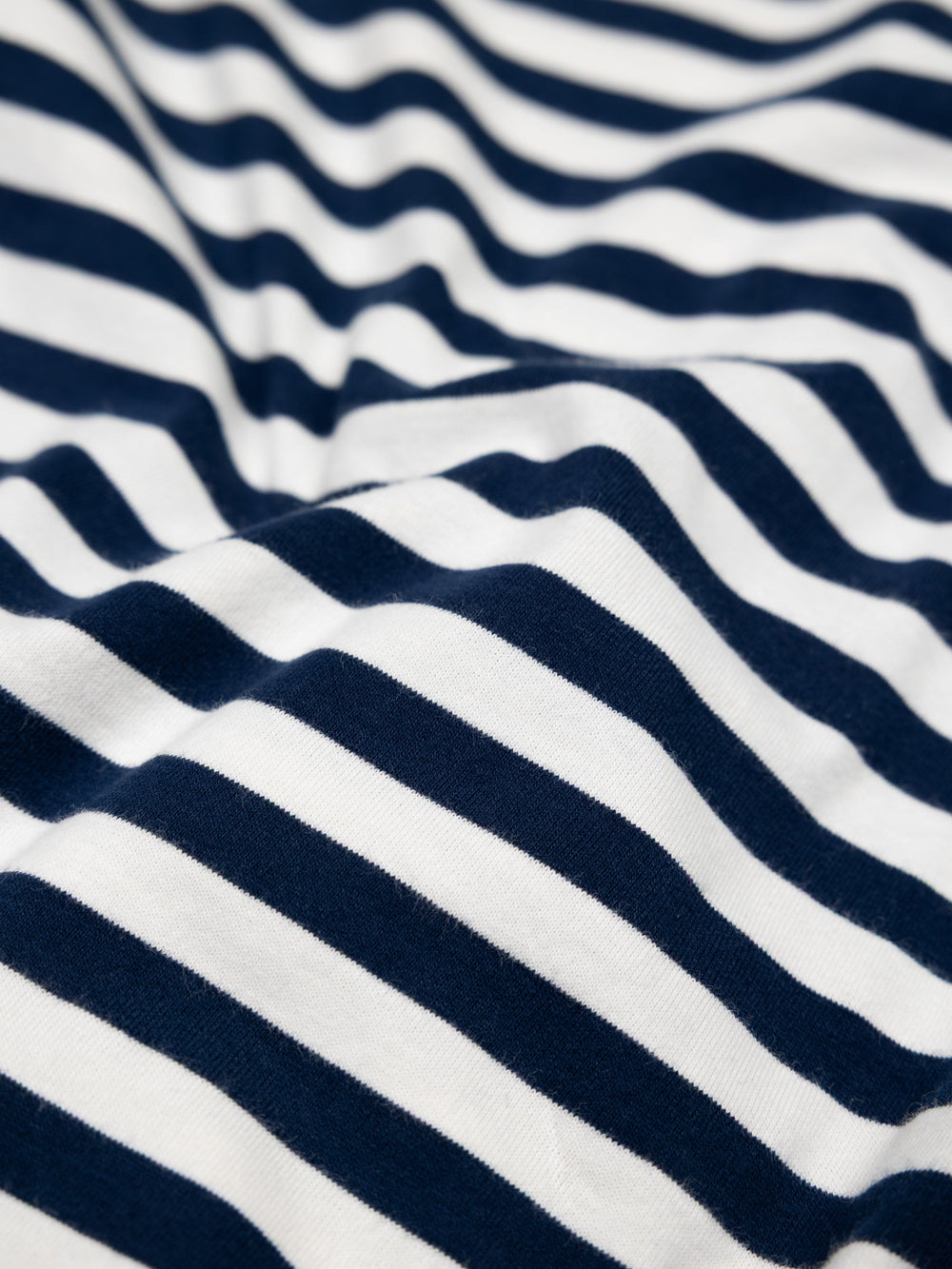 Eldon Long Sleeve T-Shirt in Blue/White