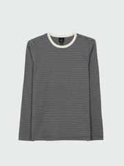 Eldon Long Sleeve T-Shirt in Blue/Green
