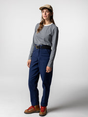Eldon Long Sleeve T-Shirt in Blue/Green