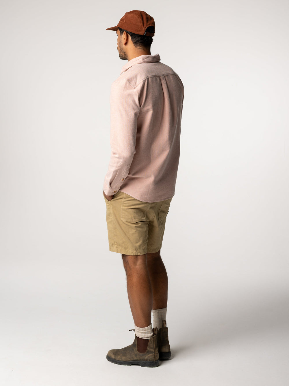 Organic Cotton Shirt in Pink - Gylly