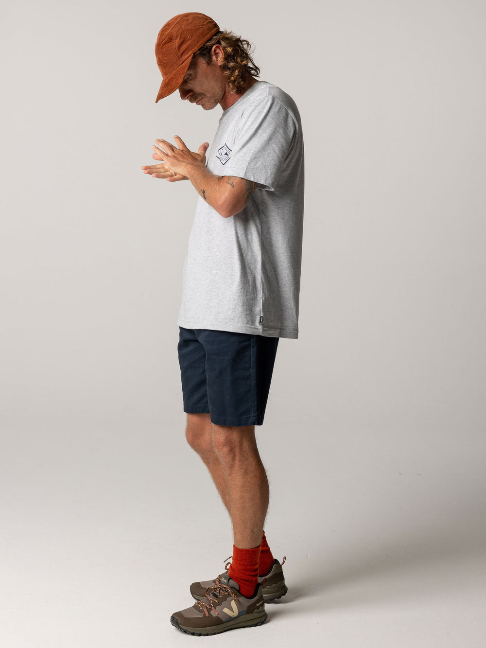 Organic Cotton Shorts in Navy - Rincon