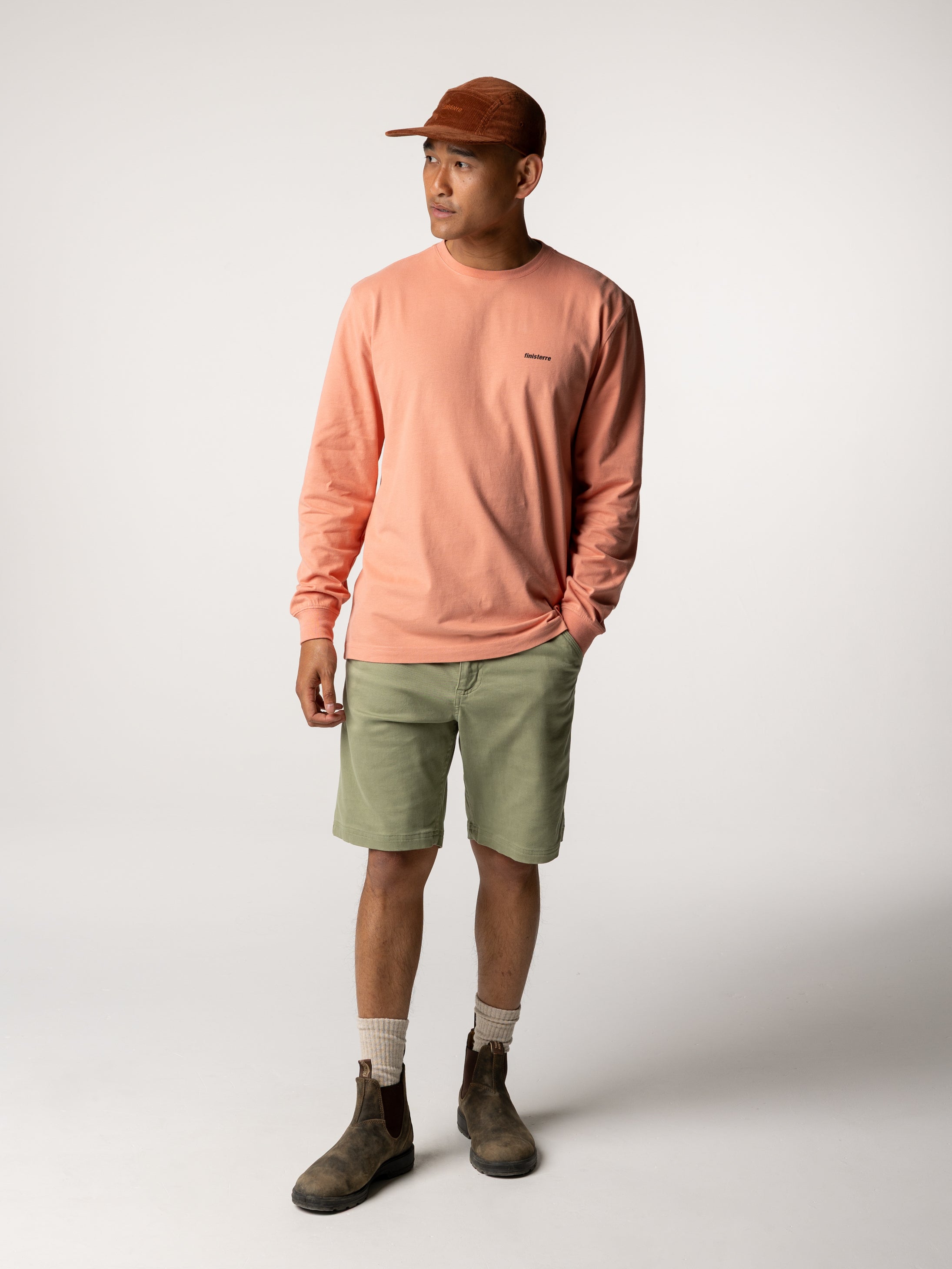 Organic Cotton Shorts in Bayleaf - Rincon