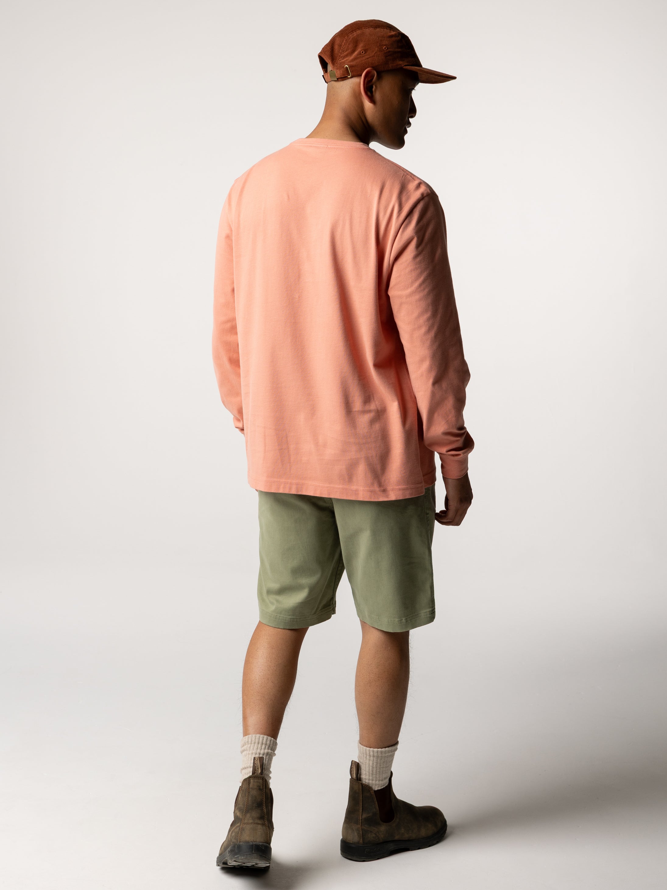 Organic Cotton Shorts in Bayleaf - Rincon