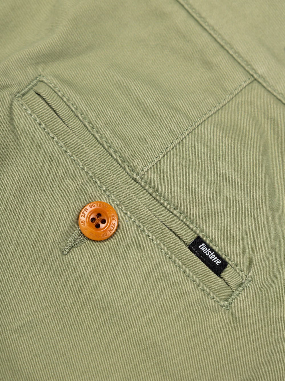 Organic Cotton Shorts in Bayleaf - Rincon