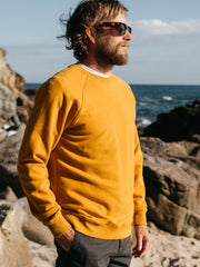 Organic Cotton Sweatshirt Orange - Coho