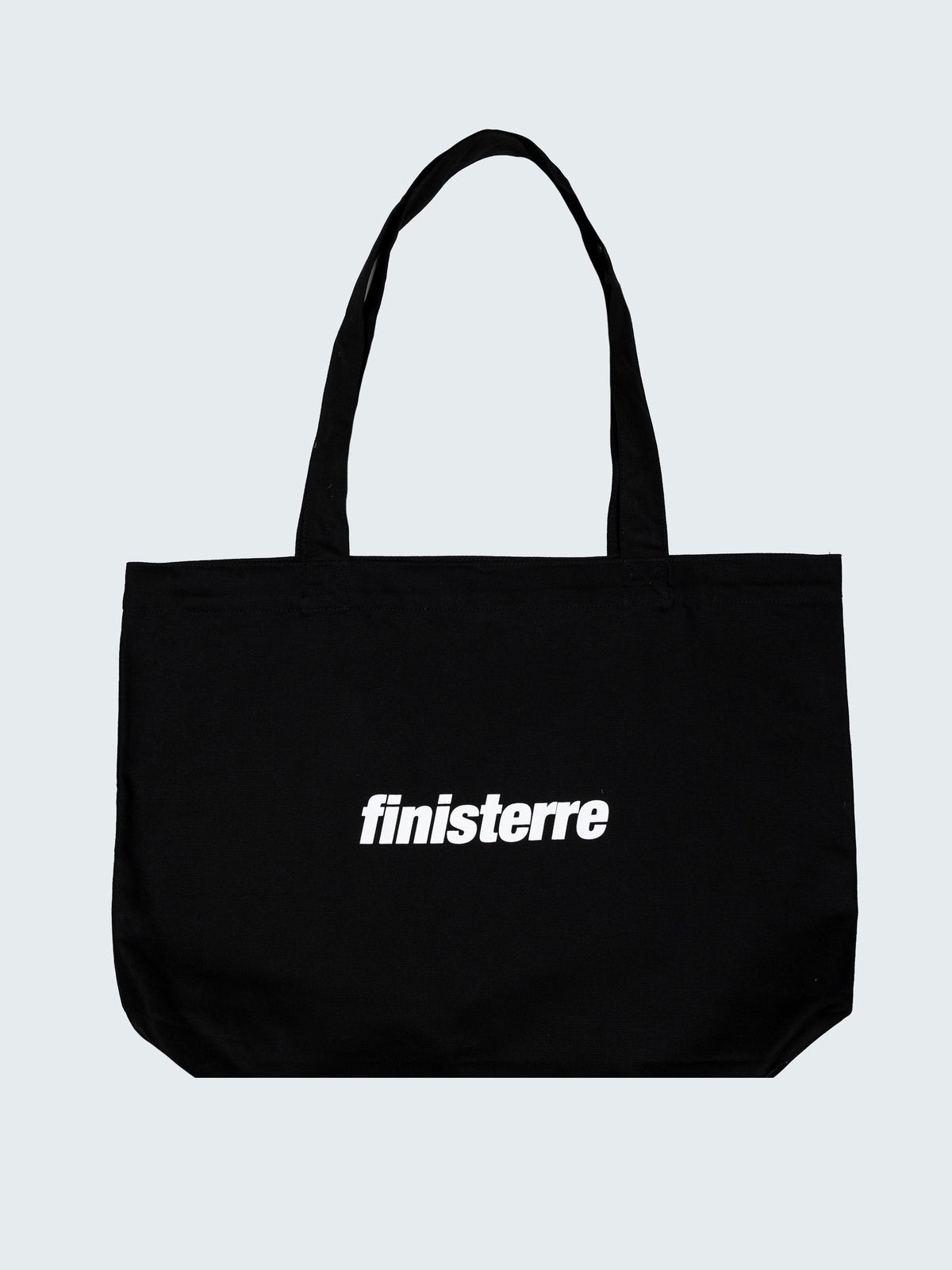 Organic Cotton Tote Bag in Black - Sardines