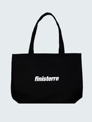 Organic Cotton Tote Bag in Black - Sardines