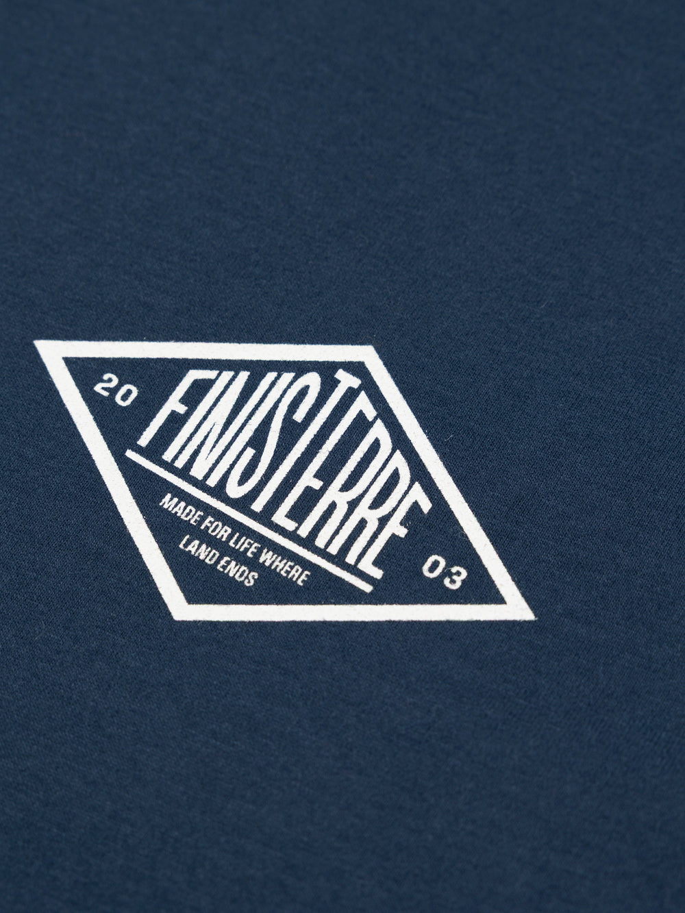 Organic Cotton T-Shirt in Navy - Diamond Type