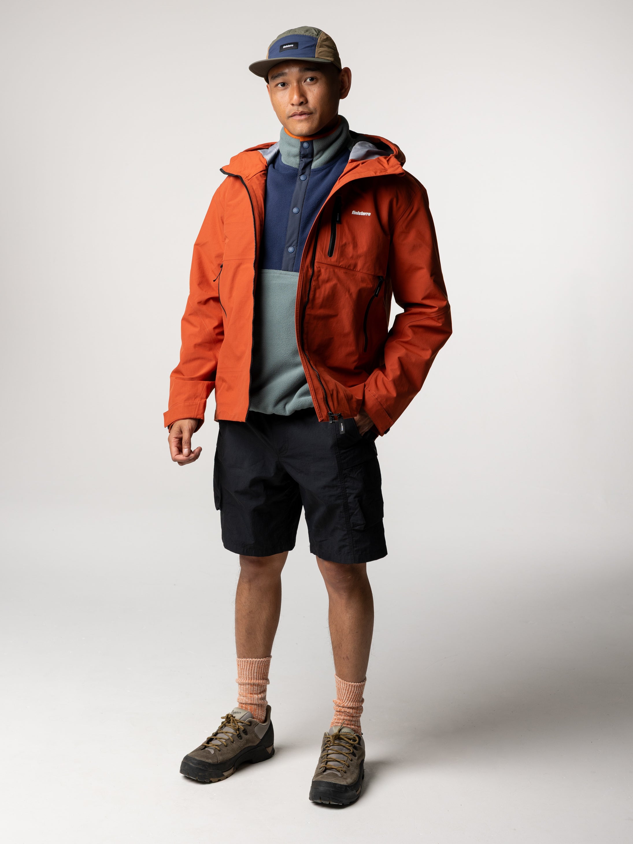 Stormbird Waterproof Jacket in Terracotta