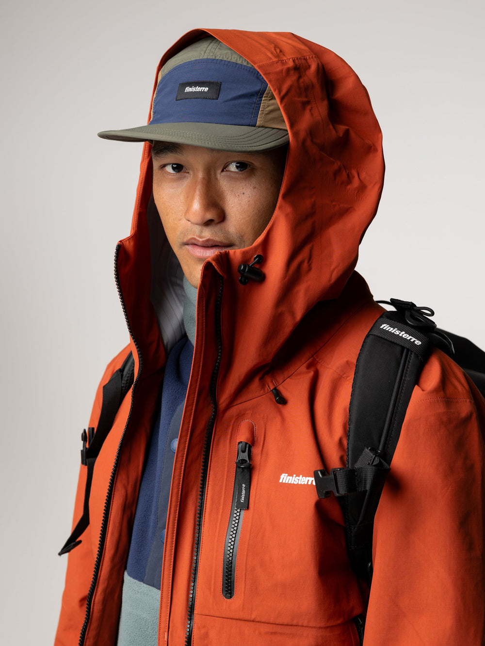 Stormbird Waterproof Jacket in Terracotta