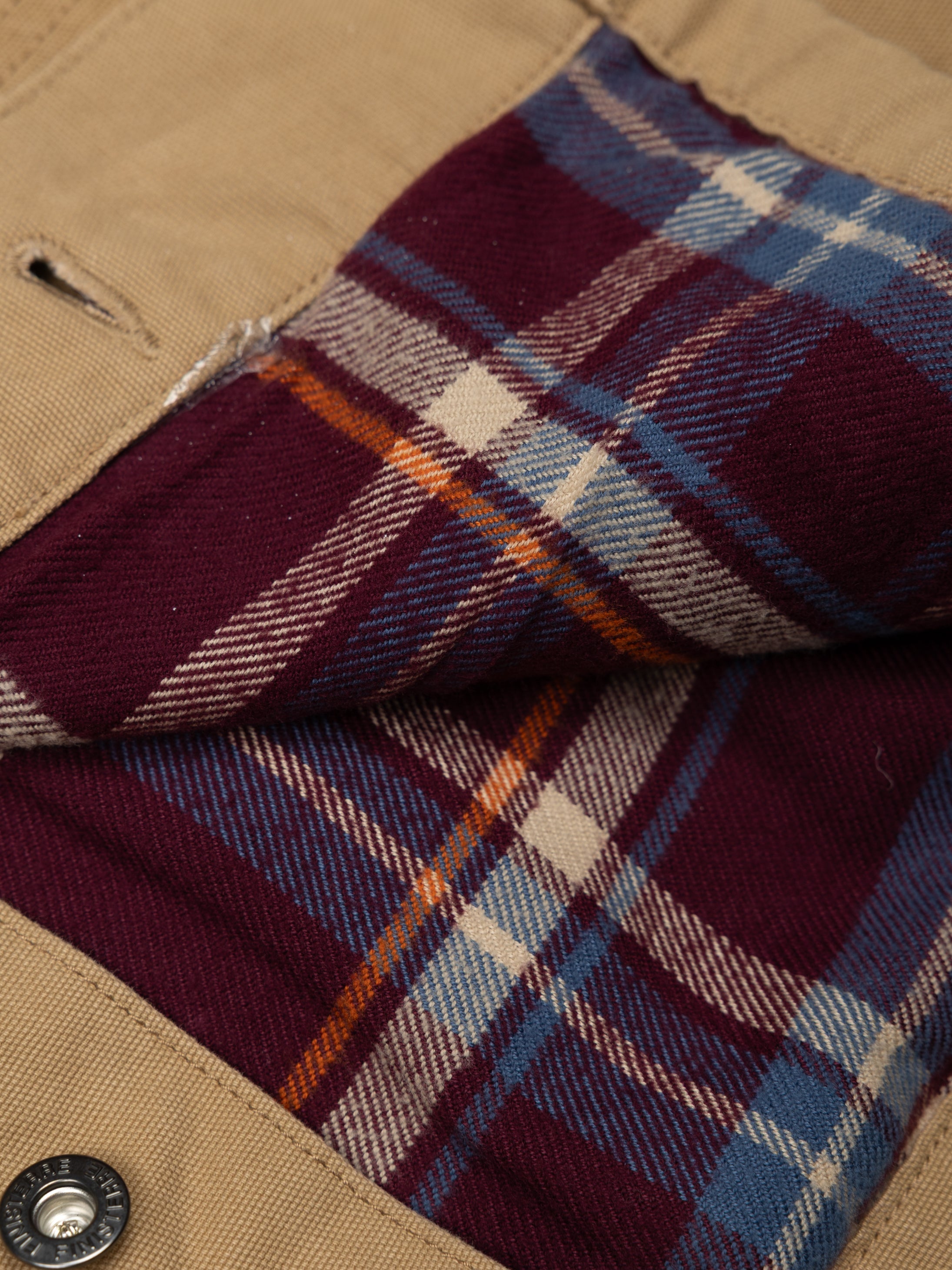 Organic Cotton Lined Jacket in Flint - Basset