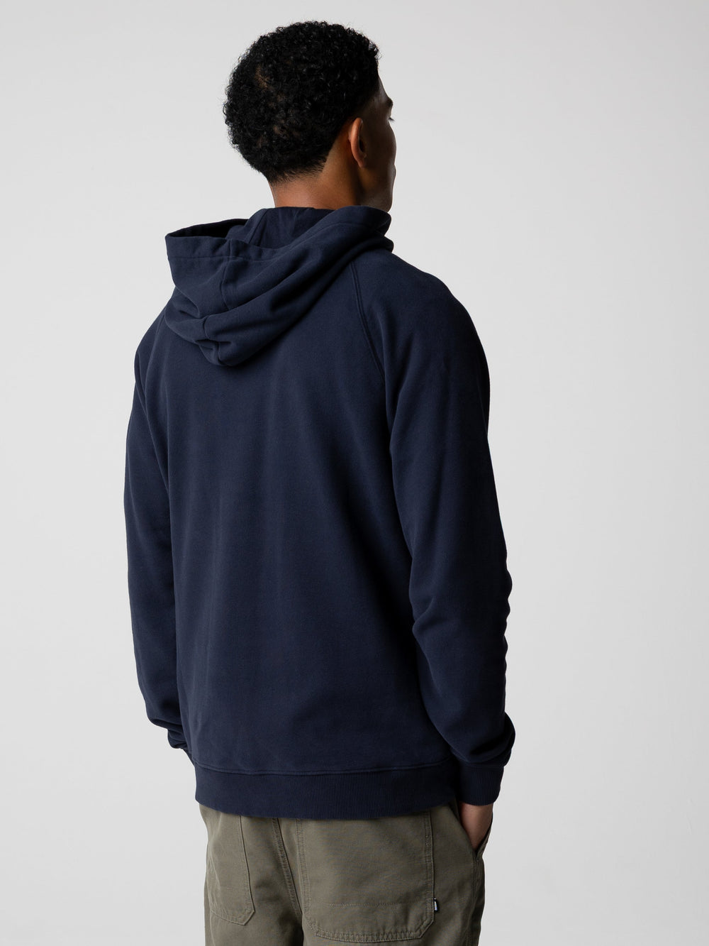 Organic Cotton Hoodie in Navy - Coho