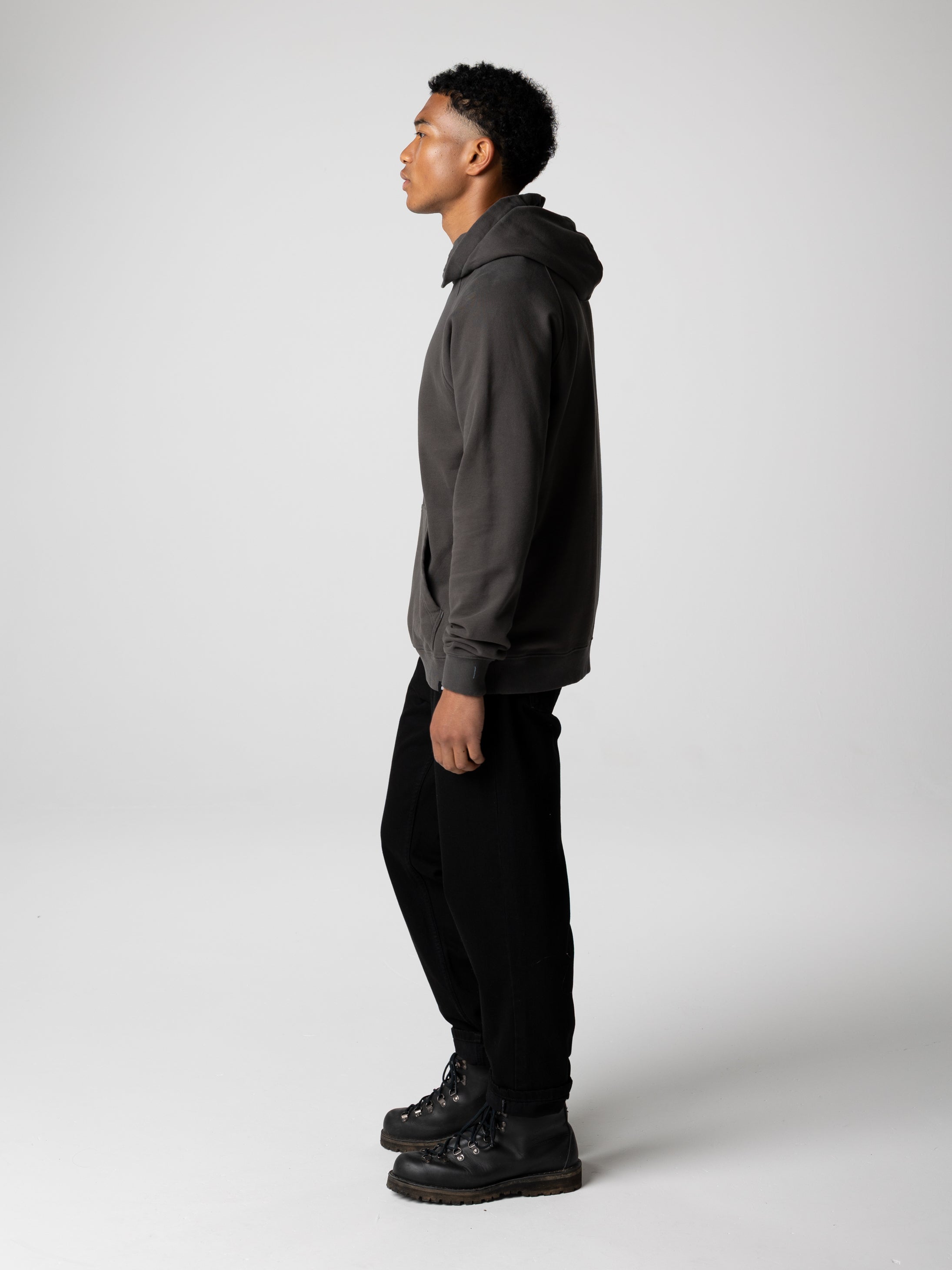 Organic Cotton Hoodie in Black - Coho