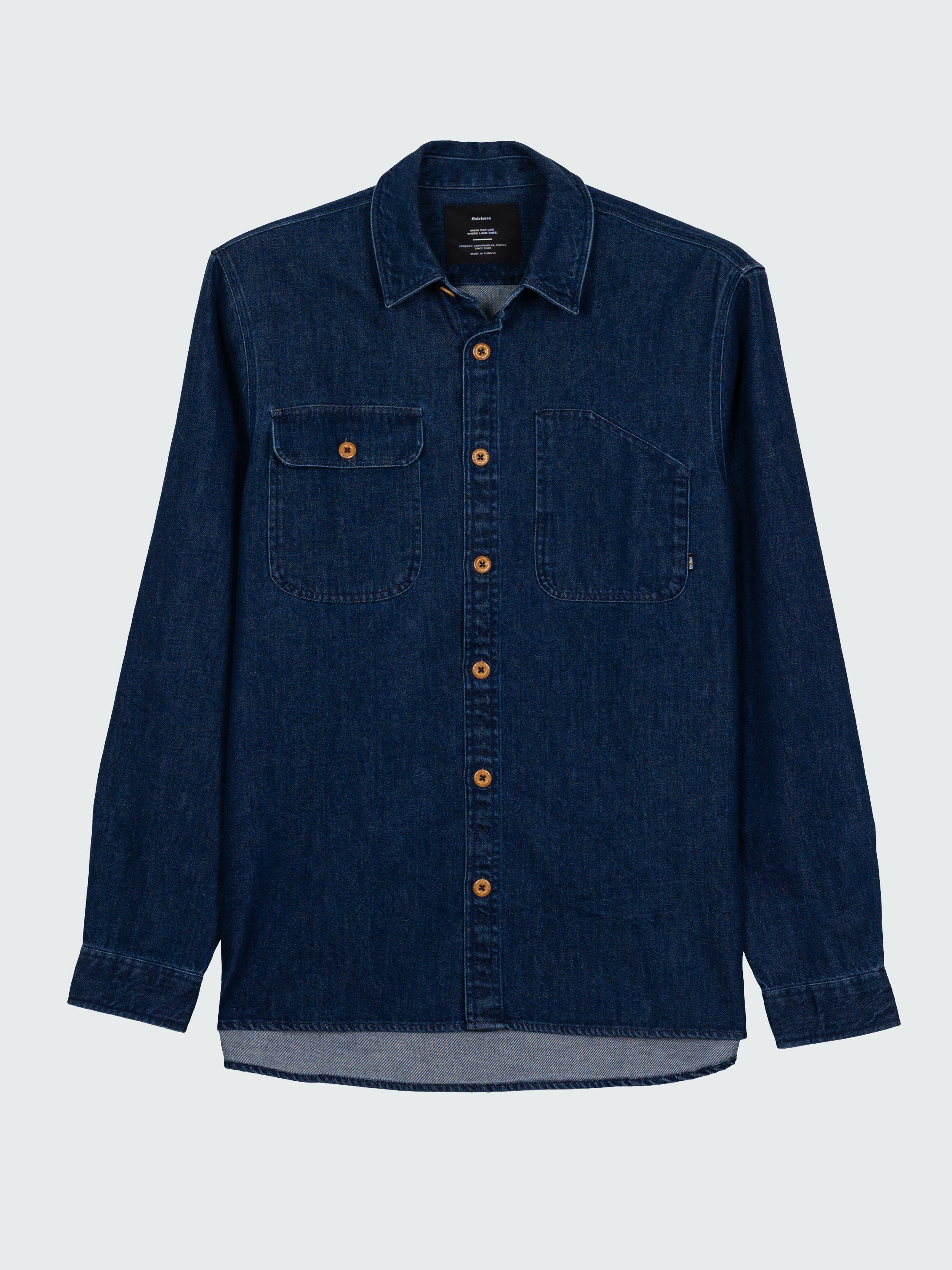 Organic Cotton Denim Shirt - Eddystone